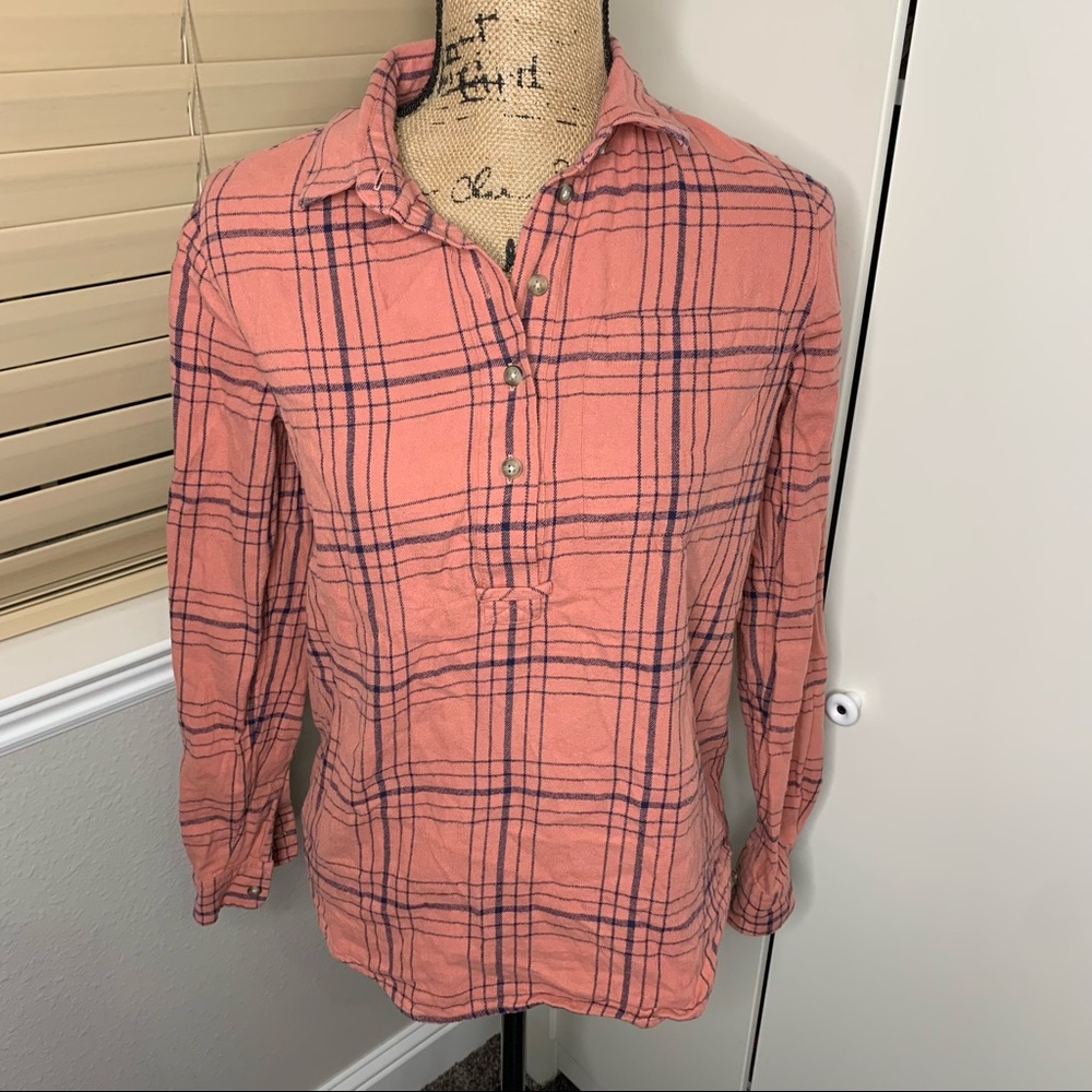 Madewell Flannel Plaid Shirt